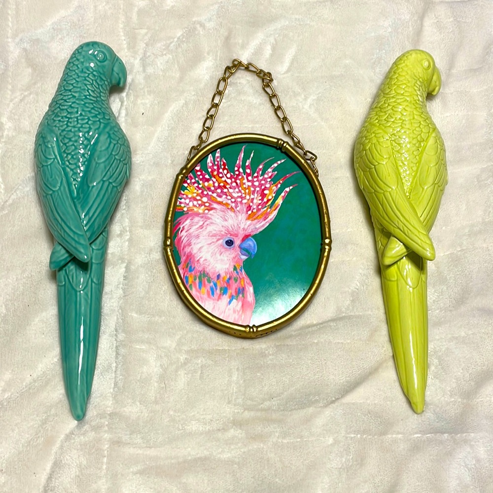 Parrot Wall Decor